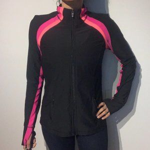 Athletic Black Track Jacket S